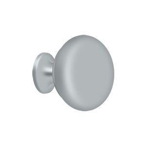 Deltana Hollow Round Knob in Satin Chrome finish