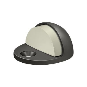 Deltana Low Profile Dome Stop in Oil Rubbed Bronze finish