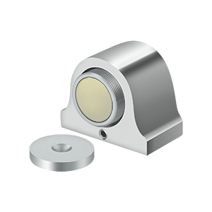 Deltana Magnetic Dome Stop in Polished Stainless finish