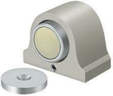 Deltana Magnetic Dome Stop in Satin Nickel finish