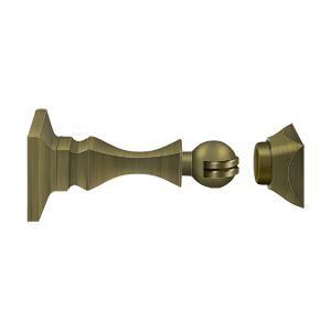 Deltana Magnetic Door Holder, 3 1/2" in Antique Brass finish