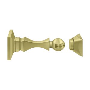 Deltana Magnetic Door Holder, 3 1/2" in Polished Brass finish