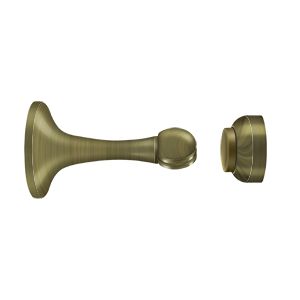 Deltana Magnetic Door Holder, 3" in Antique Brass finish