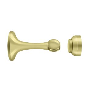 Deltana Magnetic Door Holder, 3" in Polished Brass finish