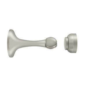 Deltana Magnetic Door Holder, 3" in Satin Nickel finish