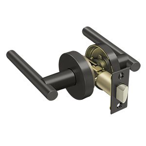 Deltana Mandeville Passage Lever in Oil Rubbed Bronze finish