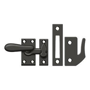 Deltana Medium Window Lock / Casement Fastener in Oil Rubbed Bronze finish