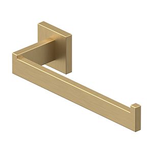 Deltana Miami Modern Series 10" Towel Holder in Satin Brass finish