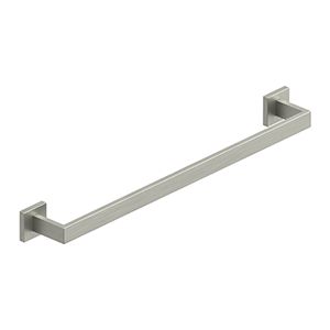 Deltana Miami Modern Series 24" Towel Bar in Satin Nickel finish