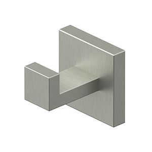 Deltana Miami Modern Series Single Robe Hook in Satin Nickel finish