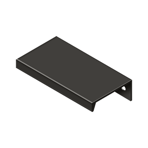 Deltana Modern Cabinet Angle Pull, 2 15/16" in Oil Rubbed Bronze finish