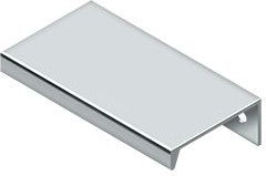 Deltana Modern Cabinet Angle Pull, 2 15/16" in Polished Chrome finish