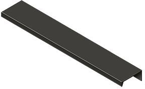 Deltana Modern Cabinet Angle Pull, 9 1/16" in Oil Rubbed Bronze finish