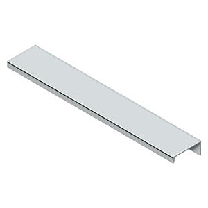 Deltana Modern Cabinet Angle Pull, 9 1/16" in Polished Chrome finish