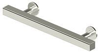 Deltana Pommel Contemporary Cabinet Pull, 4" C-to-C in Lifetime Polished Nickel finish