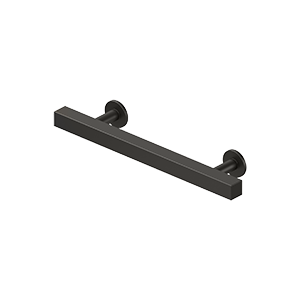 Deltana Pommel Contemporary Cabinet Pull, 4" C-to-C in Oil Rubbed Bronze finish