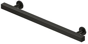 Deltana Pommel Contemporary Cabinet Pull, 7" C-to-C in Oil Rubbed Bronze finish