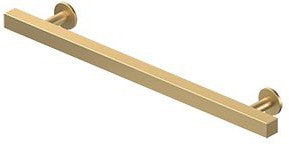 Deltana Pommel Contemporary Cabinet Pull, 7" C-to-C in Satin Brass finish