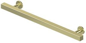 Deltana Pommel Contemporary Cabinet Pull, 7" C-to-C in Unlacquered Brass finish