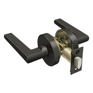 Deltana Portmore Passage Lever in Oil Rubbed Bronze finish