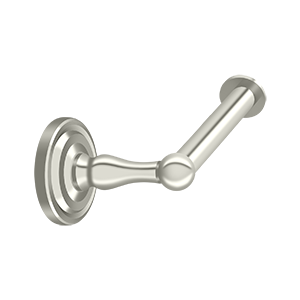 Deltana R: Traditional Series Single Post Toilet Paper Holder in Lifetime Polished Nickel finish
