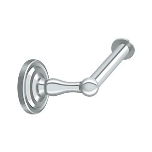 Deltana R: Traditional Series Single Post Toilet Paper Holder in Polished Chrome finish