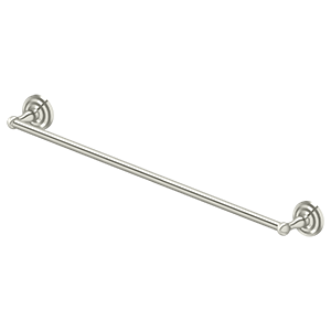 Deltana R: Traditional Series Towel Bar, 30" C-to-C in Lifetime Polished Nickel finish