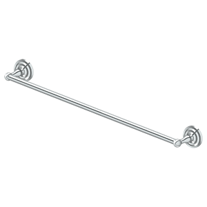 Deltana R: Traditional Series Towel Bar, 30" C-to-C in Polished Chrome finish