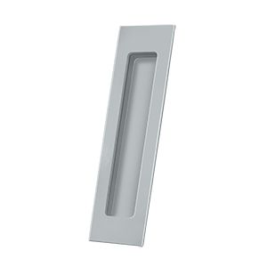 Deltana Rectangular Flush Pull 7" x 1 7/8" x 3/8" in Satin Chrome finish