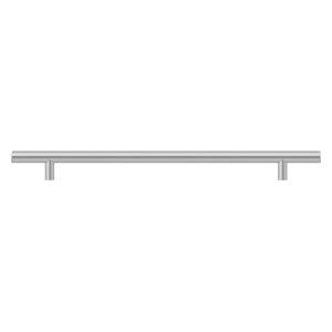 Deltana Stainless Steel Bar Pull, 10" Center to Center in Brushed Stainless Steel finish