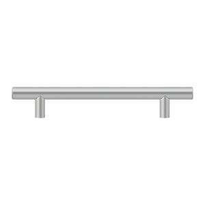 Deltana Stainless Steel Bar Pull, 5" Center to Center in Brushed Stainless Steel finish