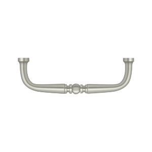 Deltana Traditional Wire Pull, 3 1/2" C-to-C in Satin Nickel finish