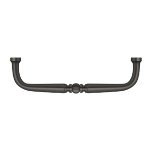 Deltana Traditional Wire Pull, 4" C-to-C in Oil Rubbed Bronze finish