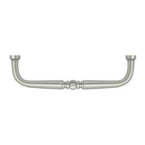 Deltana Traditional Wire Pull, 4" C-to-C in Satin Nickel finish