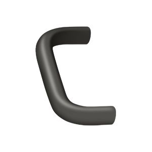 Deltana Wide Wire Pull, 3" C-to-C in Oil Rubbed Bronze finish