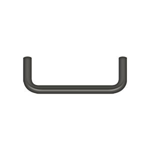 Deltana Wire Pull, 3 1/2" C-to-C in Oil Rubbed Bronze finish