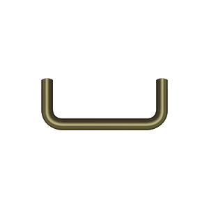 Deltana Wire Pull, 3" C-to-C in Antique Brass finish