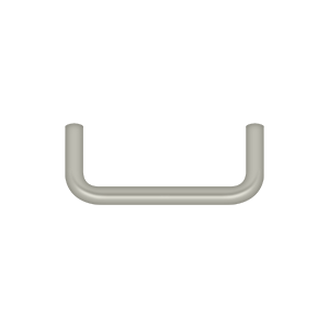 Deltana Wire Pull, 3" C-to-C in Satin Nickel finish