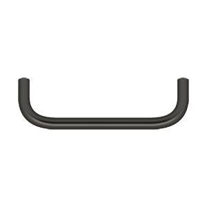 Deltana Wire Pull, 4" C-to-C in Oil Rubbed Bronze finish