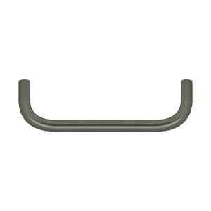 Deltana Wire Pull, 4" C-to-C in Pewter finish