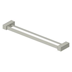 Deltana ZA: Modern Value Series 24" Double Towel Bar in Satin Nickel finish