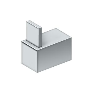 Deltana ZA: Modern Value Series Single Robe Hook in Polished Chrome finish