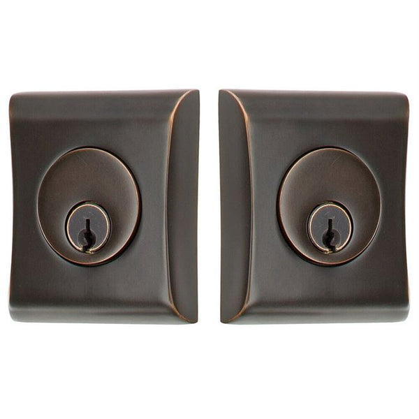 Double Cylinder Neos Keyed Deadbolt in Oil Rubbed Bronze#finish option_Oil Rubbed Bronze