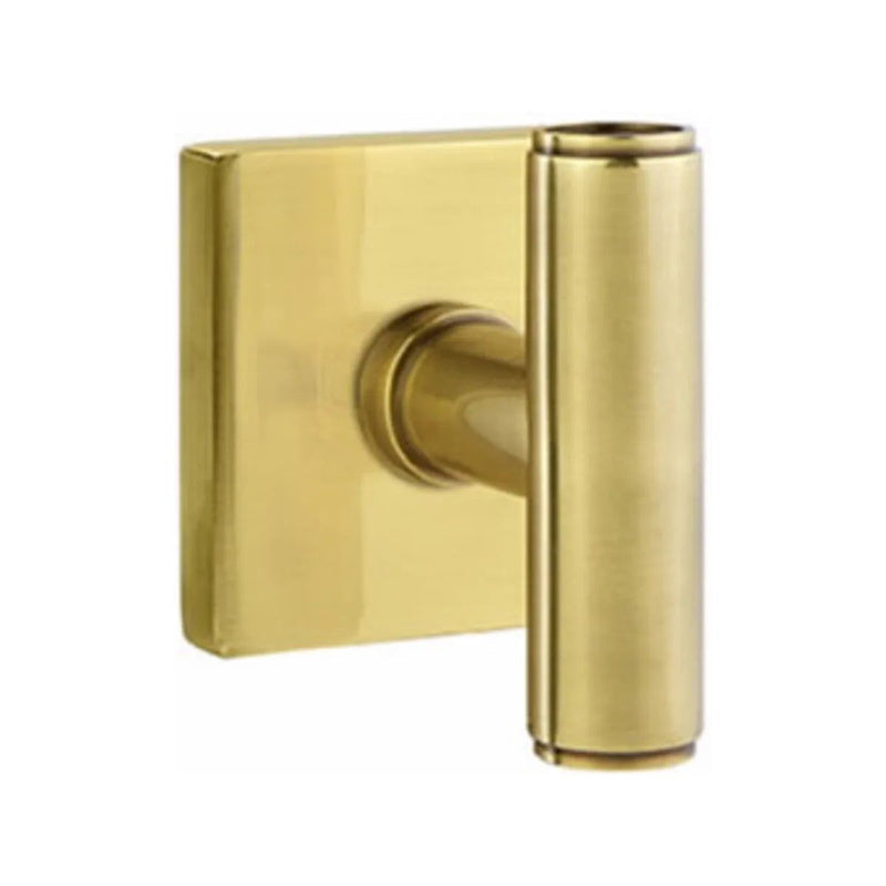 Emtek Concealed Passage Ace Knob With Square Rosette in French Antique finish