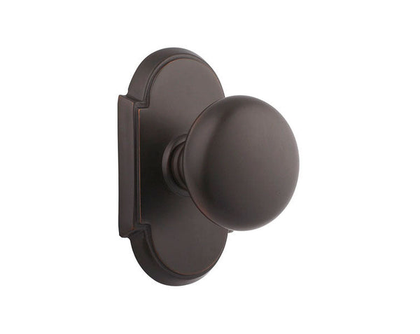 Emtek Concealed Passage Providence Knob With #8 Rosette in Oil Rubbed Bronze finish