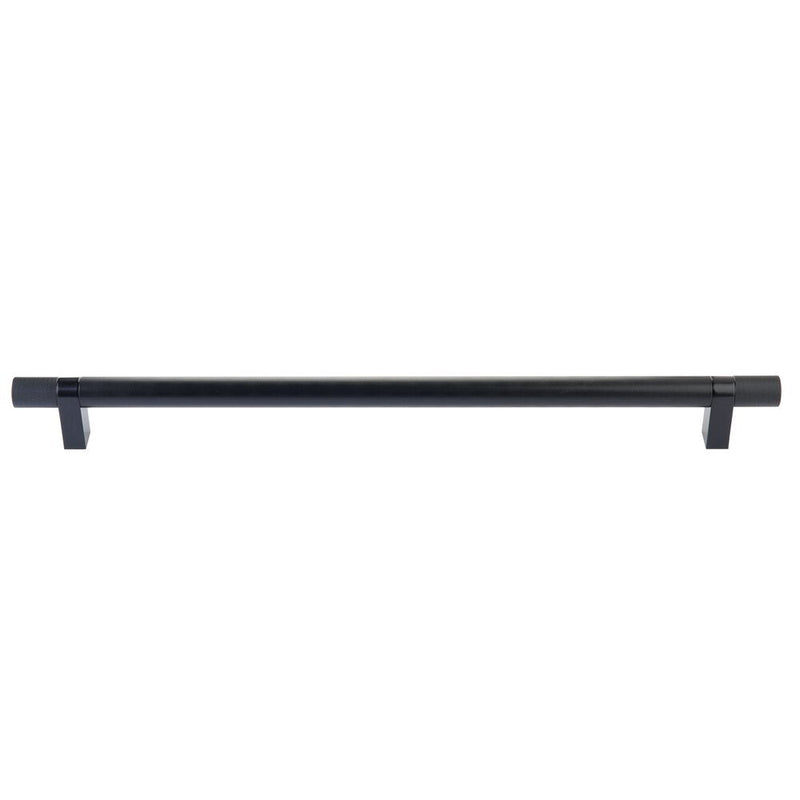 Emtek Concealed Surface Select Knurled Appliance Bar Pull, 18" C-to-C in Oil Rubbed Bronze finish