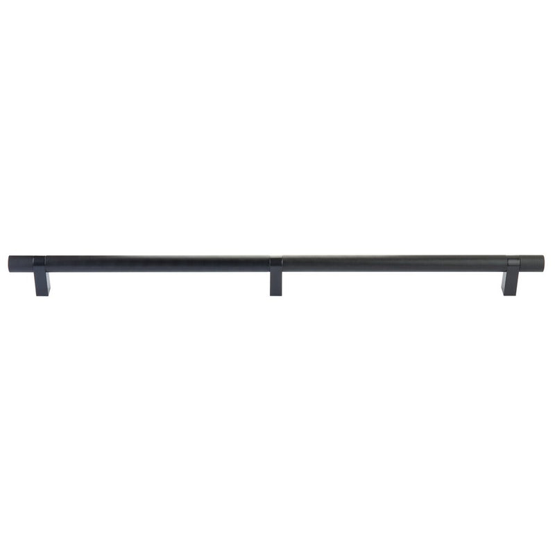 Emtek Concealed Surface Select Knurled Appliance Bar Pull, 24" C-to-C in Oil Rubbed Bronze finish