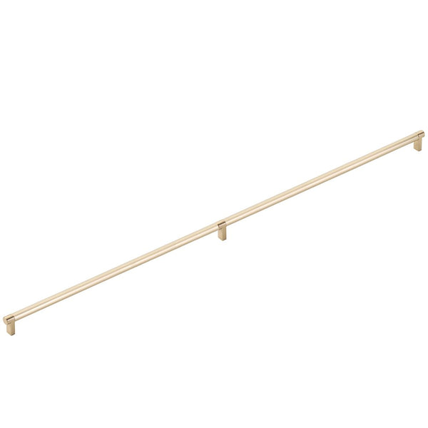 Emtek Concealed Surface Select Rectangular Stem Smooth Appliance Pull, 36" C-to-C in Satin Brass finish