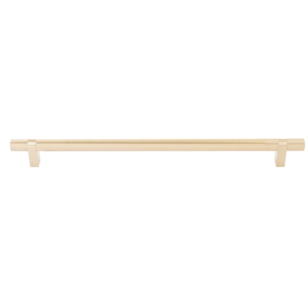 Emtek Concealed Surface Select Smooth Appliance Bar Pull, 18" C-to-C in Satin Brass finish