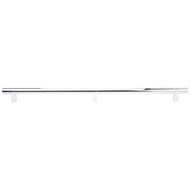 Emtek Concealed Surface Select Smooth Appliance Bar Pull, 24" C-to-C in Polished Chrome finish